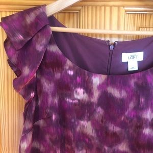 Pretty Jewel Toned Dress LOFT